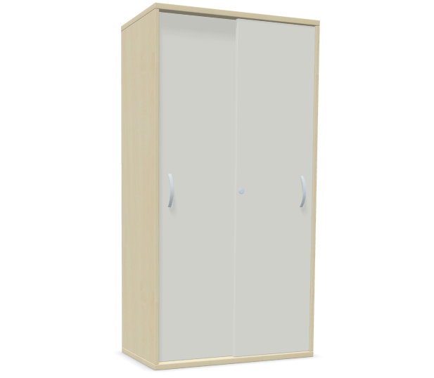 Schulschrank mit Schiebetüren