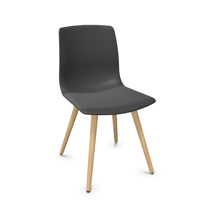 Konferenzstuhl "Holz"