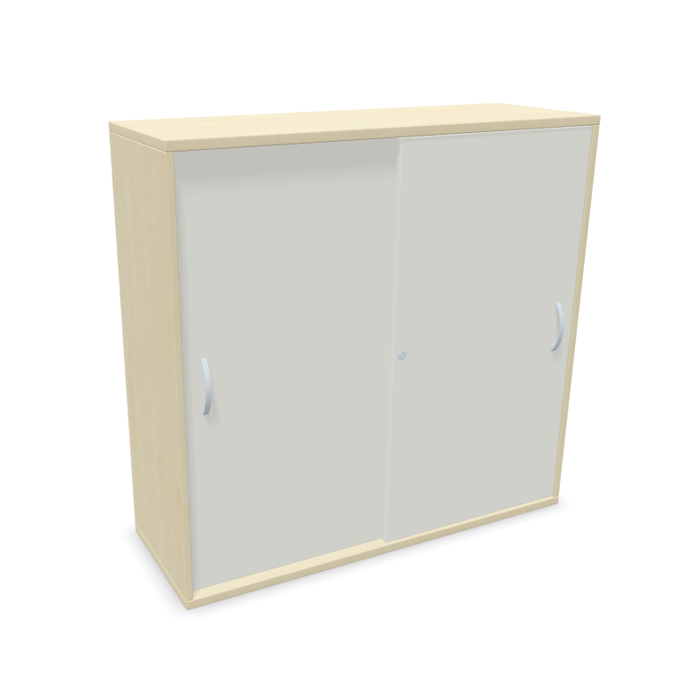 Schulschrank mit Schiebetüren