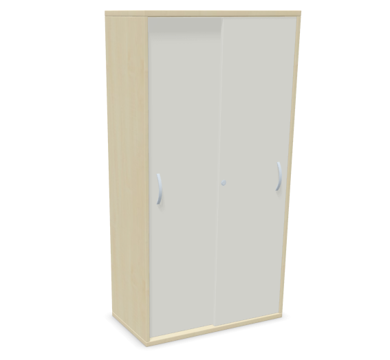 Schulschrank mit Schiebetüren