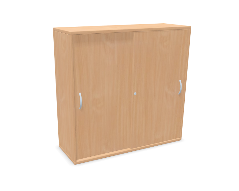 Schulschrank mit Schiebetüren