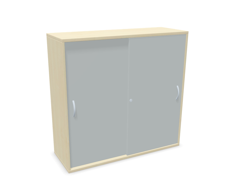 Schulschrank mit Schiebetüren