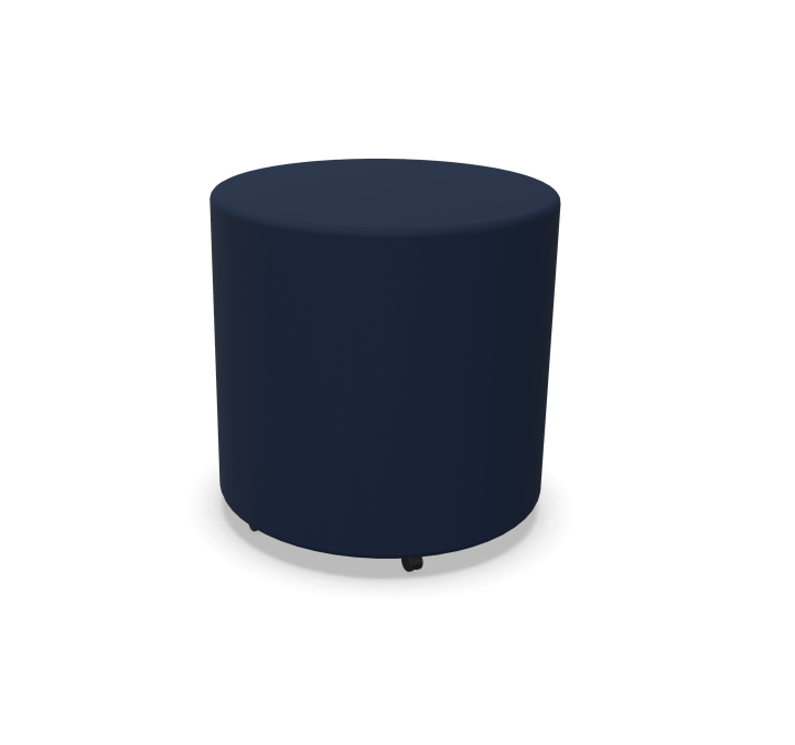 Sitzhocker mit Rollen