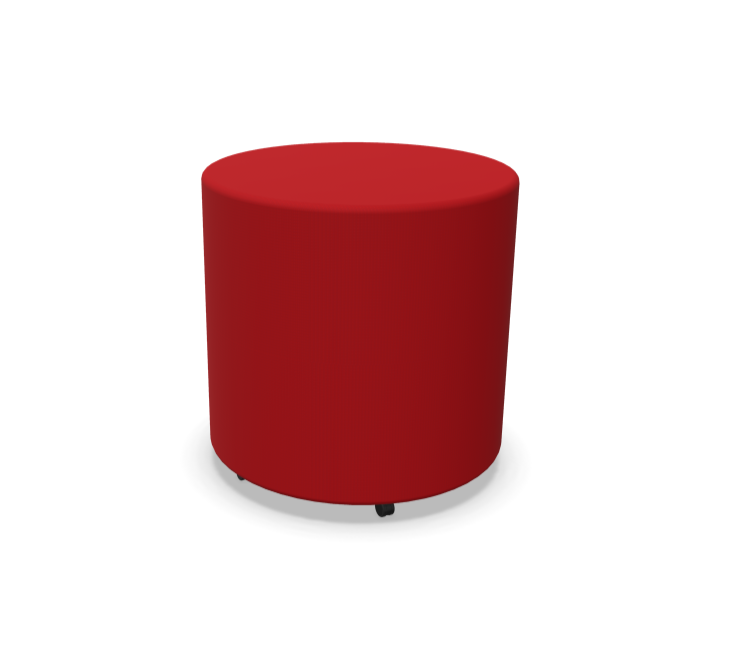 Sitzhocker mit Rollen