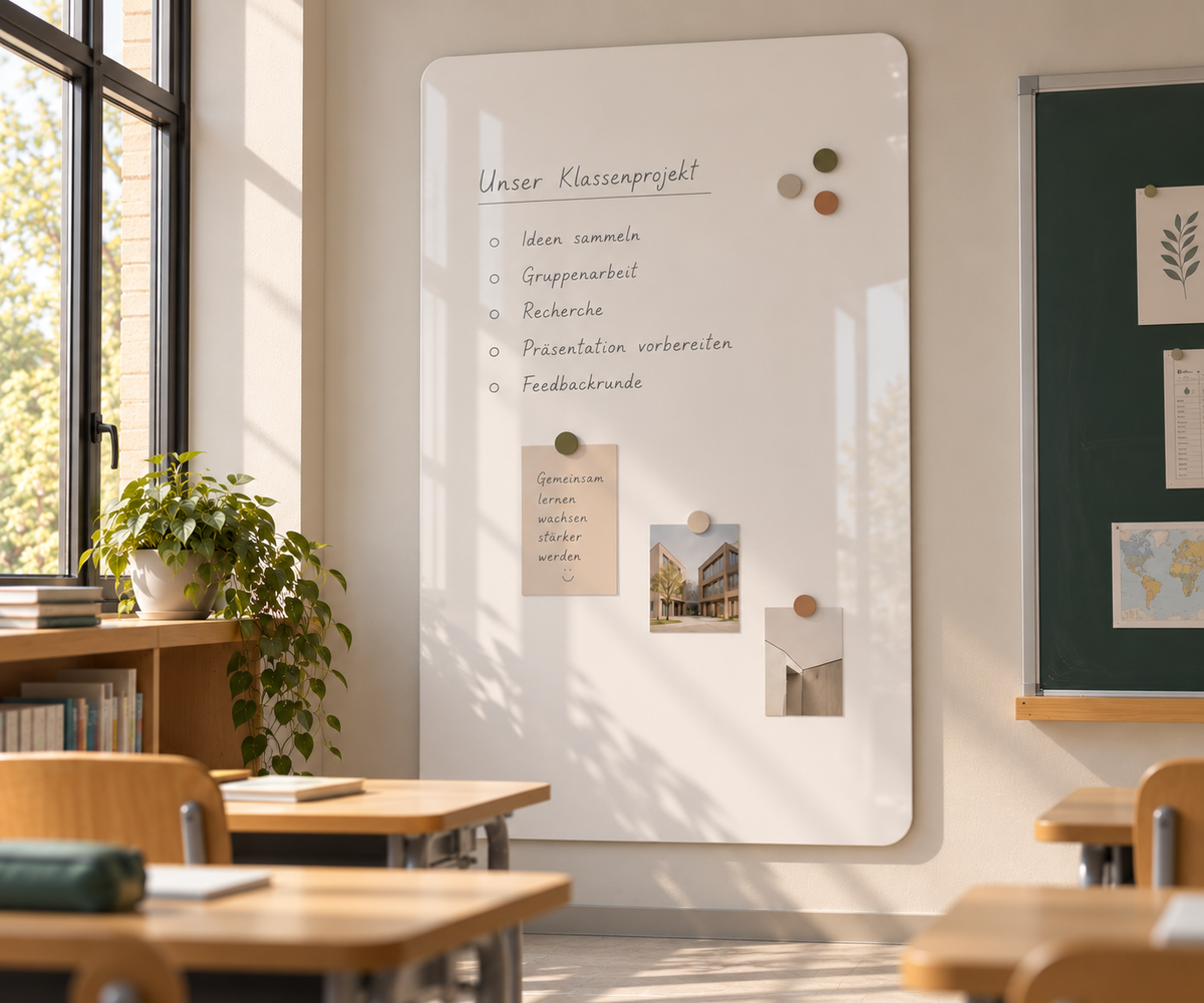 Whiteboard "abgerundet"