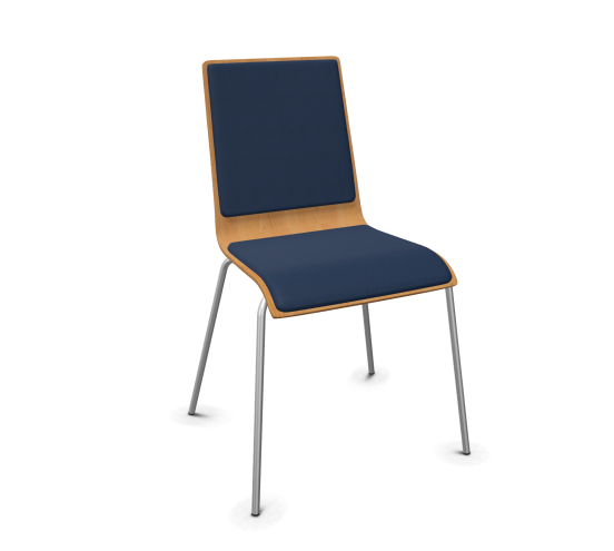 Konferenzstuhl mit Polsterung