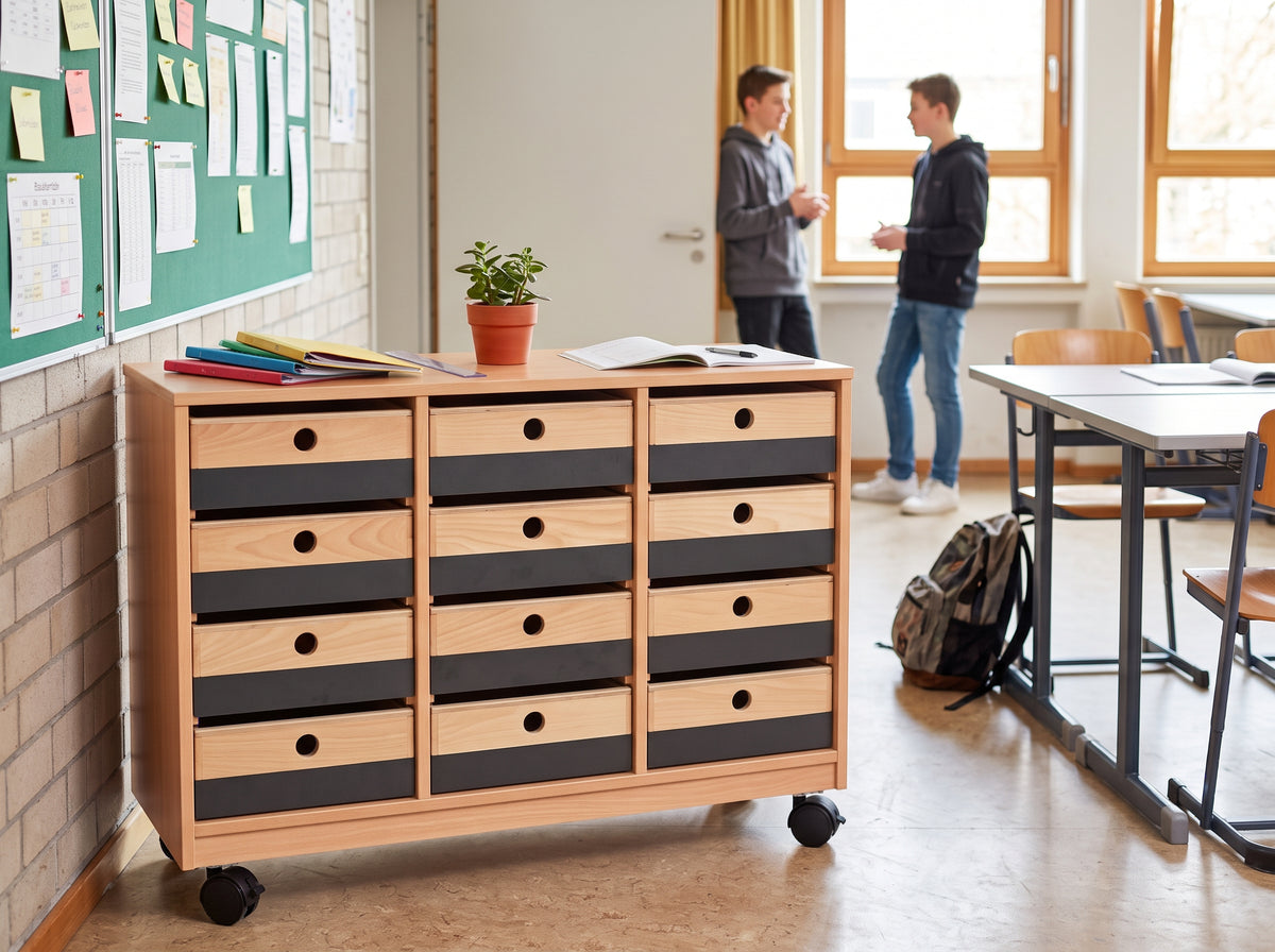 Regal "Belebo" A3 oder A4 mit Eigentumsboxen