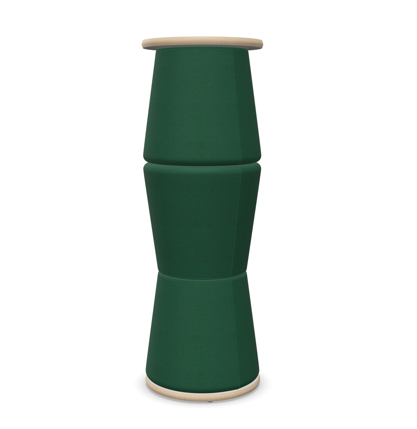 Pouff-Set mit Tisch