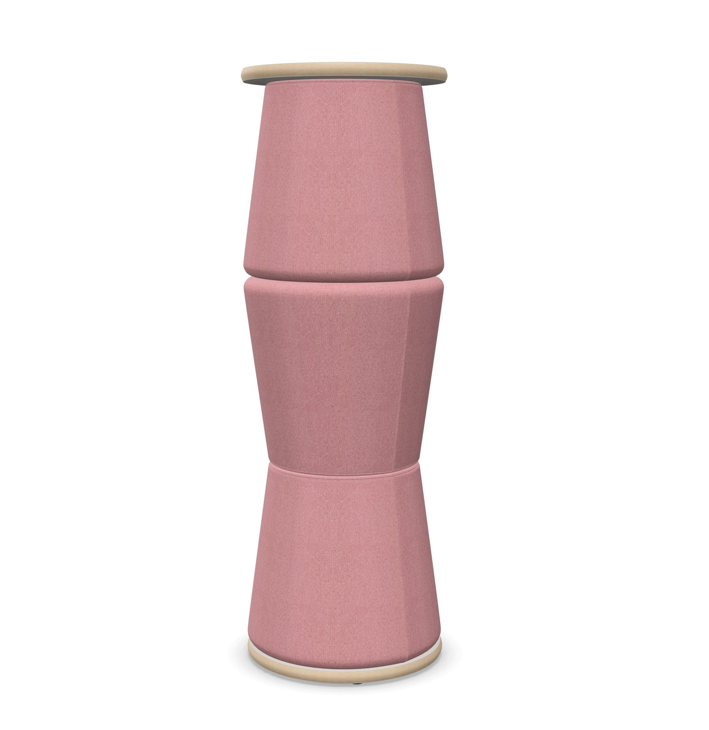 Pouff-Set mit Tisch