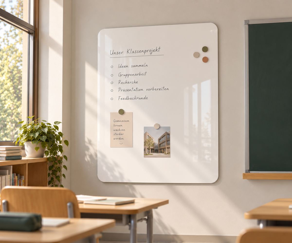Whiteboard "abgerundet"