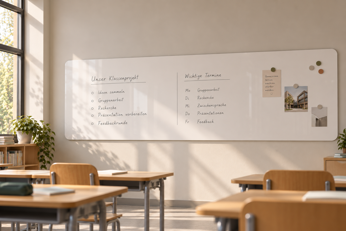 Whiteboard "abgerundet"