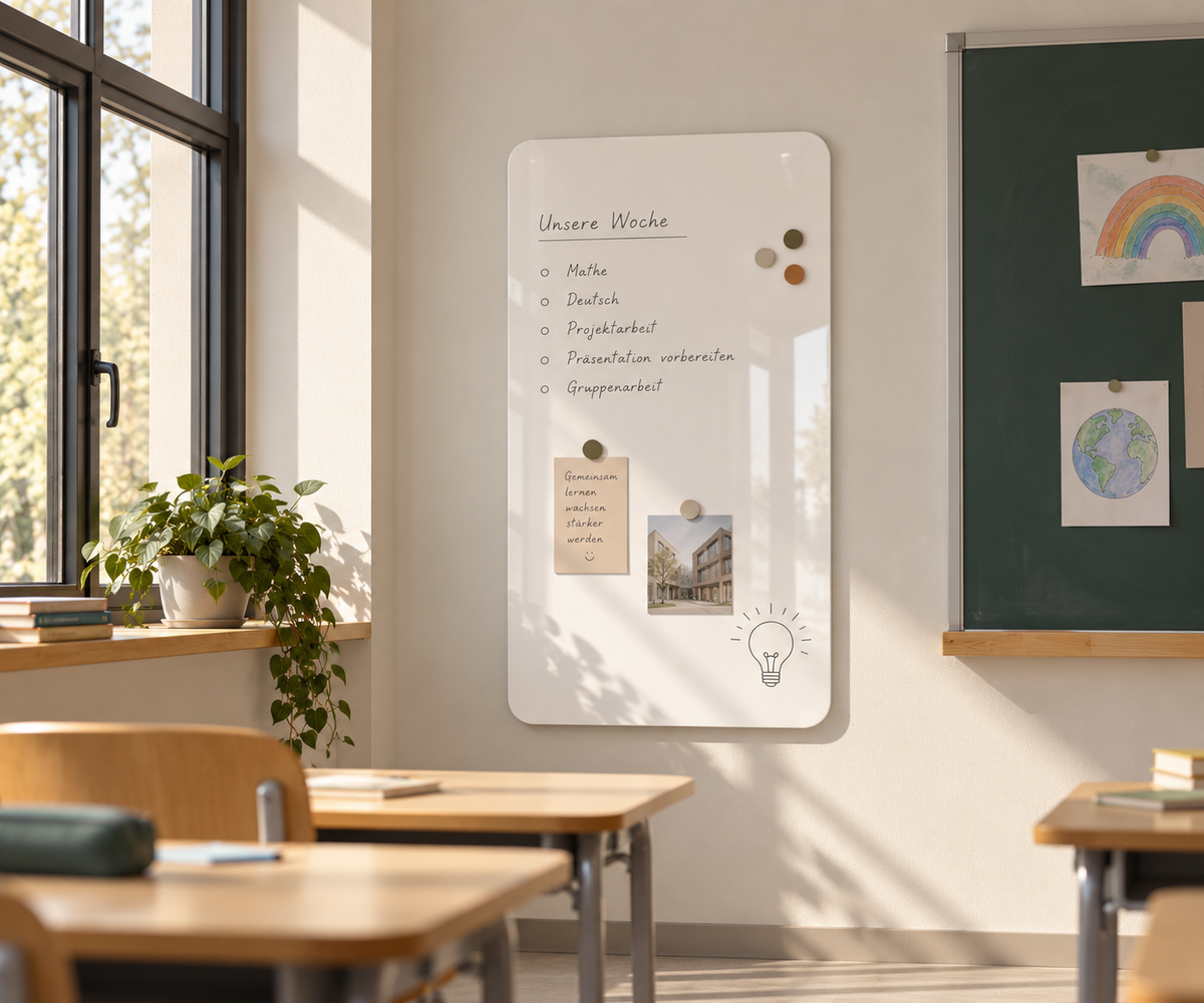 Whiteboard "abgerundet"