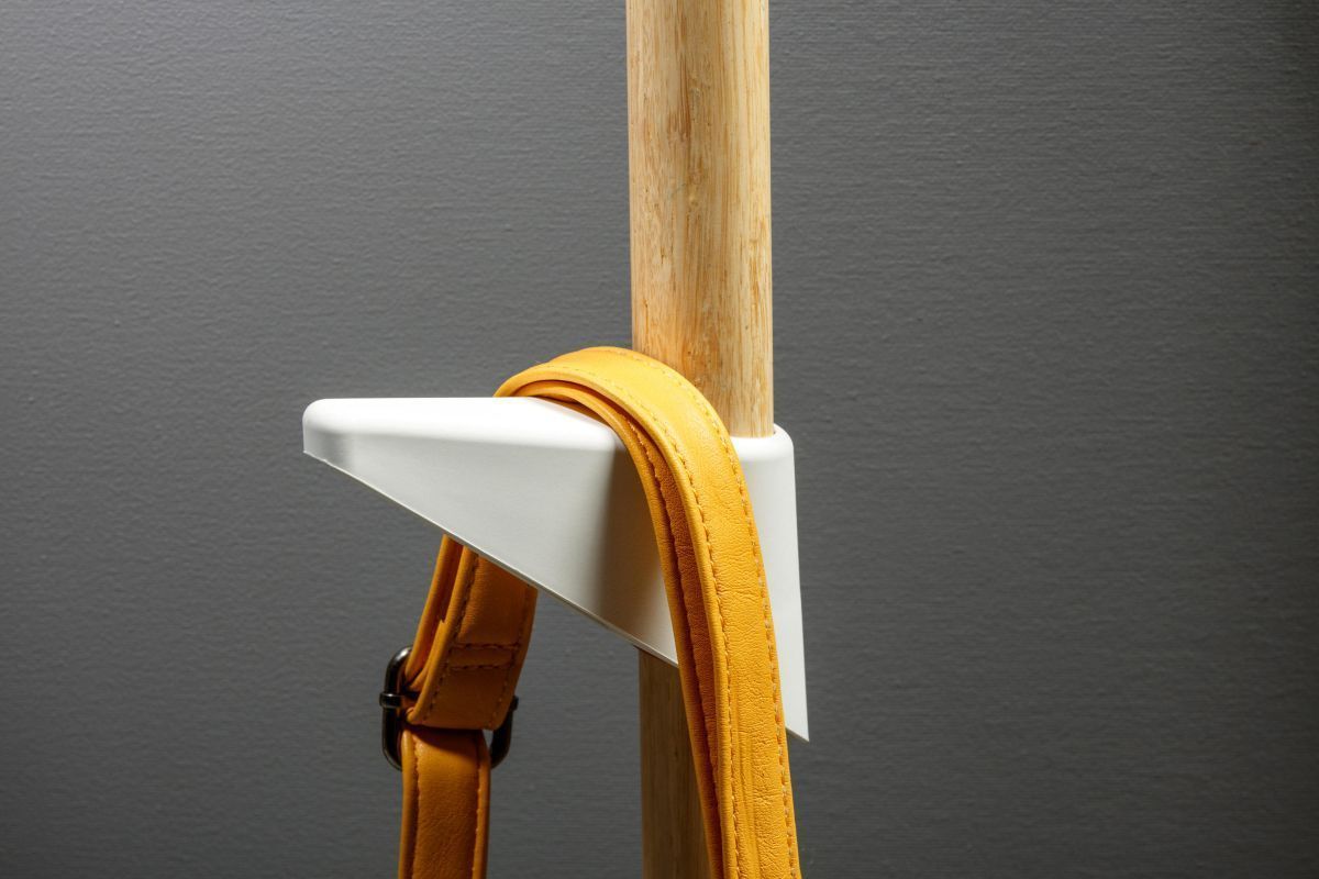 Garderobenständer Bamboo 3 Seitenansicht
