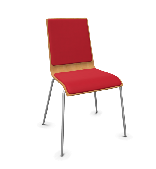 Konferenzstuhl mit Polsterung