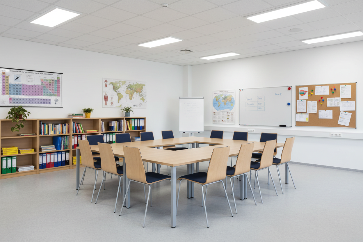 Konferenzstuhl mit Polsterung