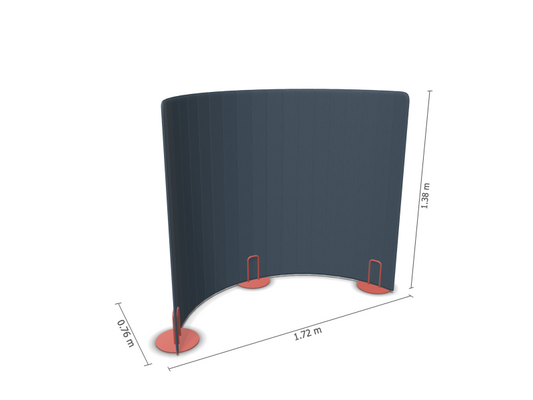 Akustik Trennwand "Flexibel" I