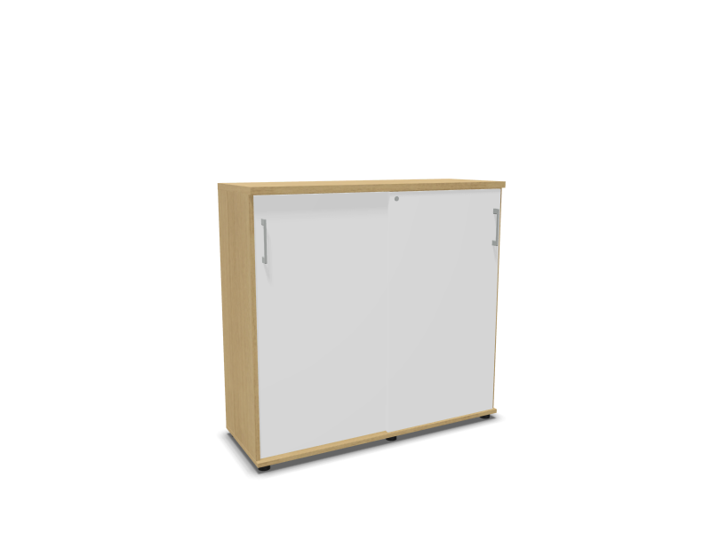 Schulschrank mit Schiebetüren