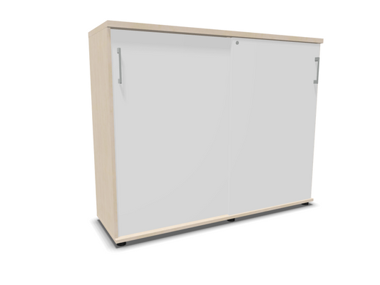 Schulschrank mit Schiebetüren