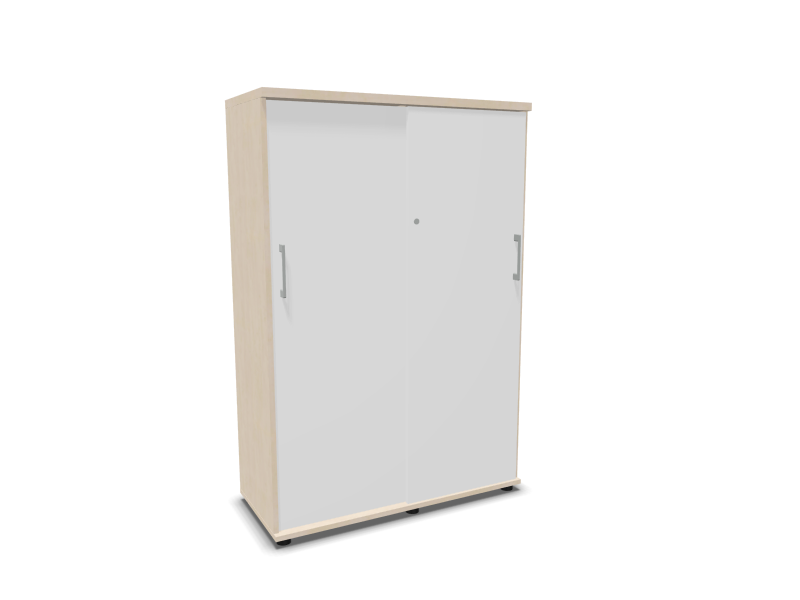 Schulschrank mit Schiebetüren