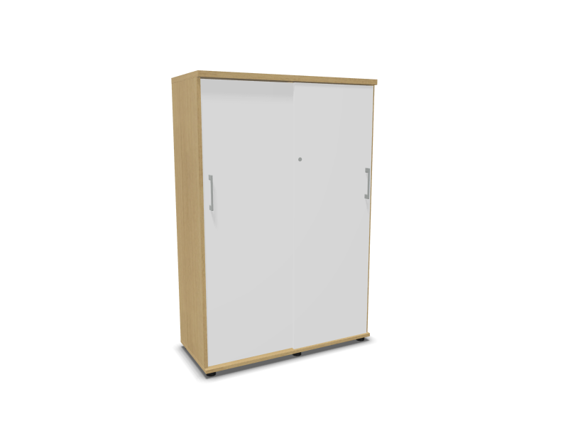 Schulschrank mit Schiebetüren