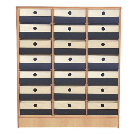 Regal "Eigentumsboxen"